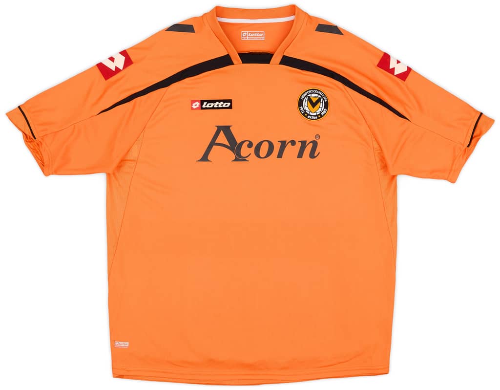 2010-11 Newport County Home Shirt #5 - 8/10 - (XL)