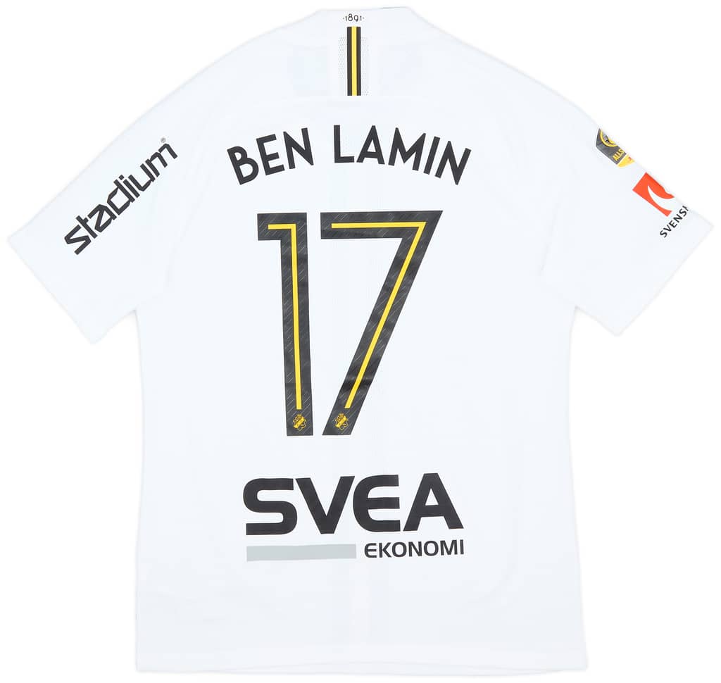 2019 AIK Match Issue Away Shirt Ben Lamin #17