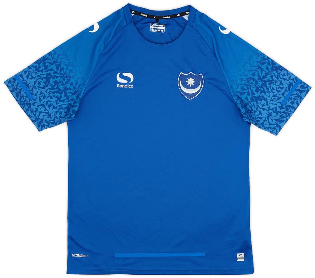 2017-18 Portsmouth Sondico Training Shirt - 9/10 - (M)