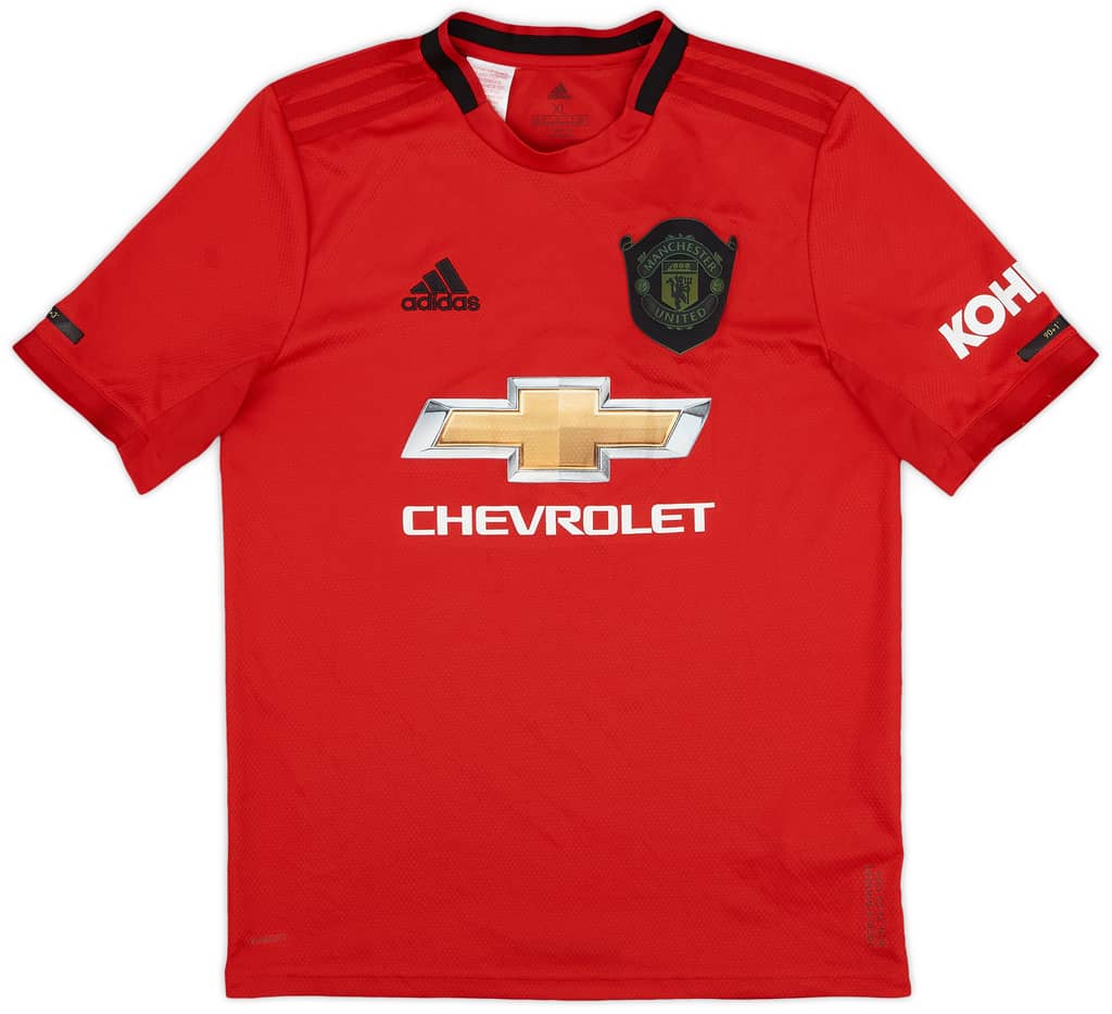 2019-20 Manchester United Home Shirt - 6/10 - (XL.Boys)