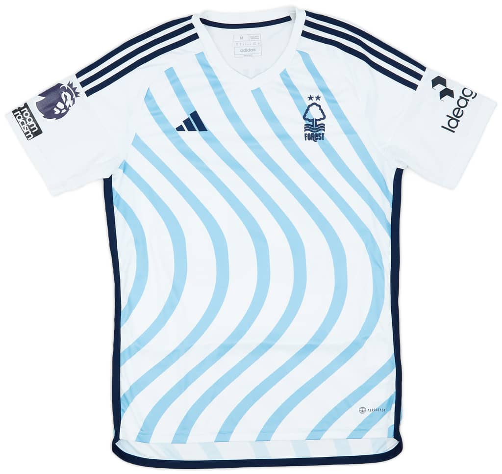 2023-24 Nottingham Forest Match Issue Away Shirt Johnson #20