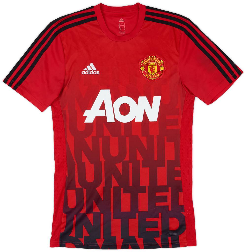 2015-16 Manchester United adidas Training Shirt - 7/10 - (S)