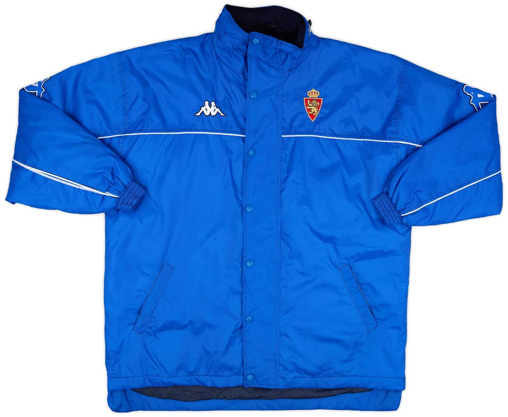 2001-03 Real Zaragoza Kappa Padded Bench Coat - 5/10 - (XL)