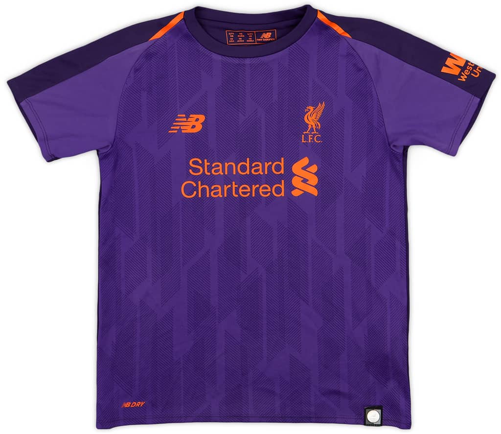 2018-19 Liverpool Away Shirt - 9/10 - (6-7 Years)