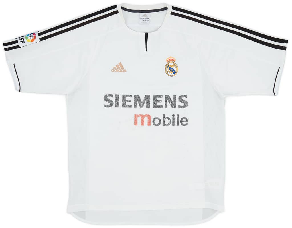 2003-04 Real Madrid Home Shirt - 4/10 - (M)