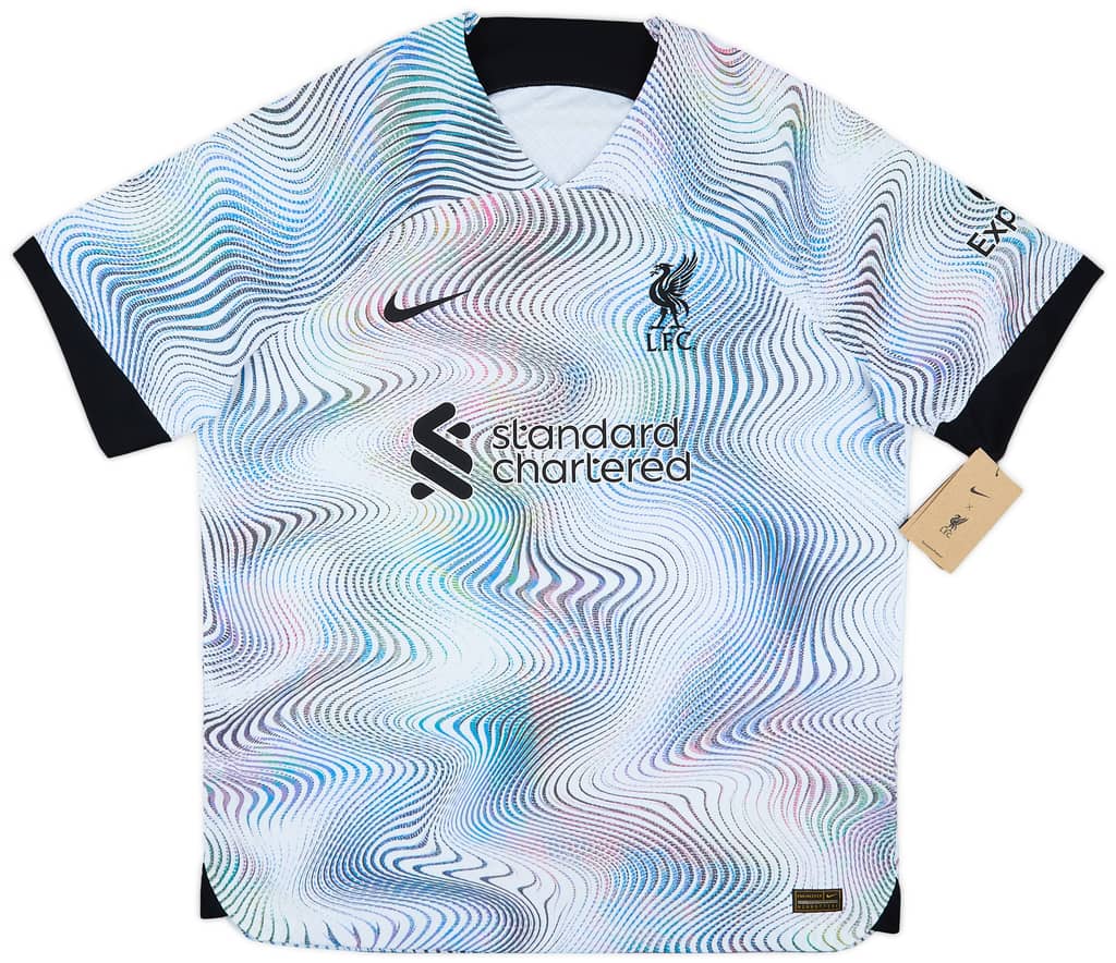 2022-23 Liverpool Authentic Away Shirt Virgil #4 (XL)