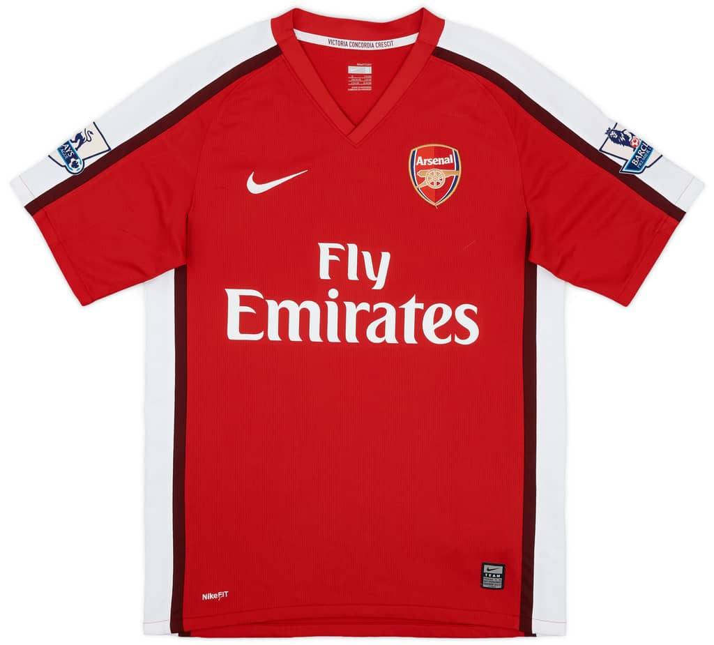 2008-10 Arsenal Home Shirt Fabregas #4 - 7/10 - (S)