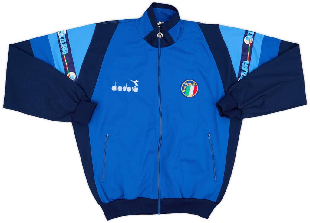 1990-92 Italy Diadora Track Jacket - 8/10 - (XXL)