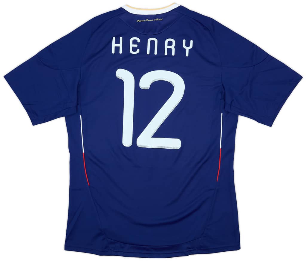 2009-10 France Home Shirt Henry #12 (L)