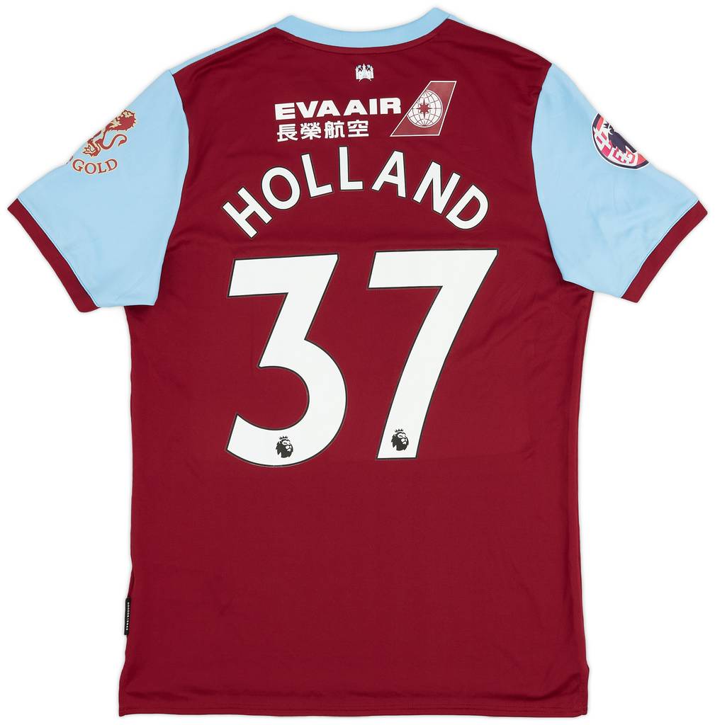 2019-20 West Ham Match Issue Home Shirt Holland #37