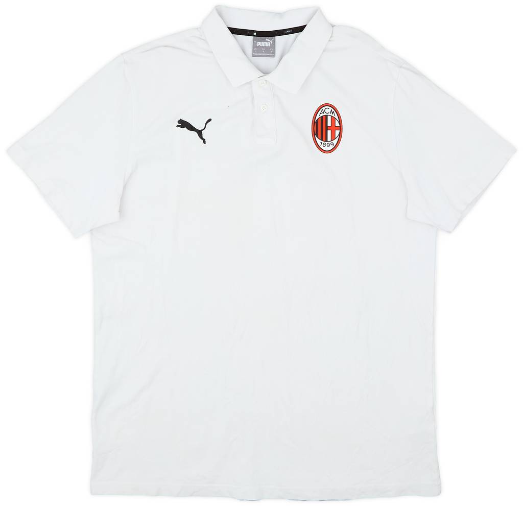2018-19 AC Milan Puma Polo Shirt - 8/10 - (L)