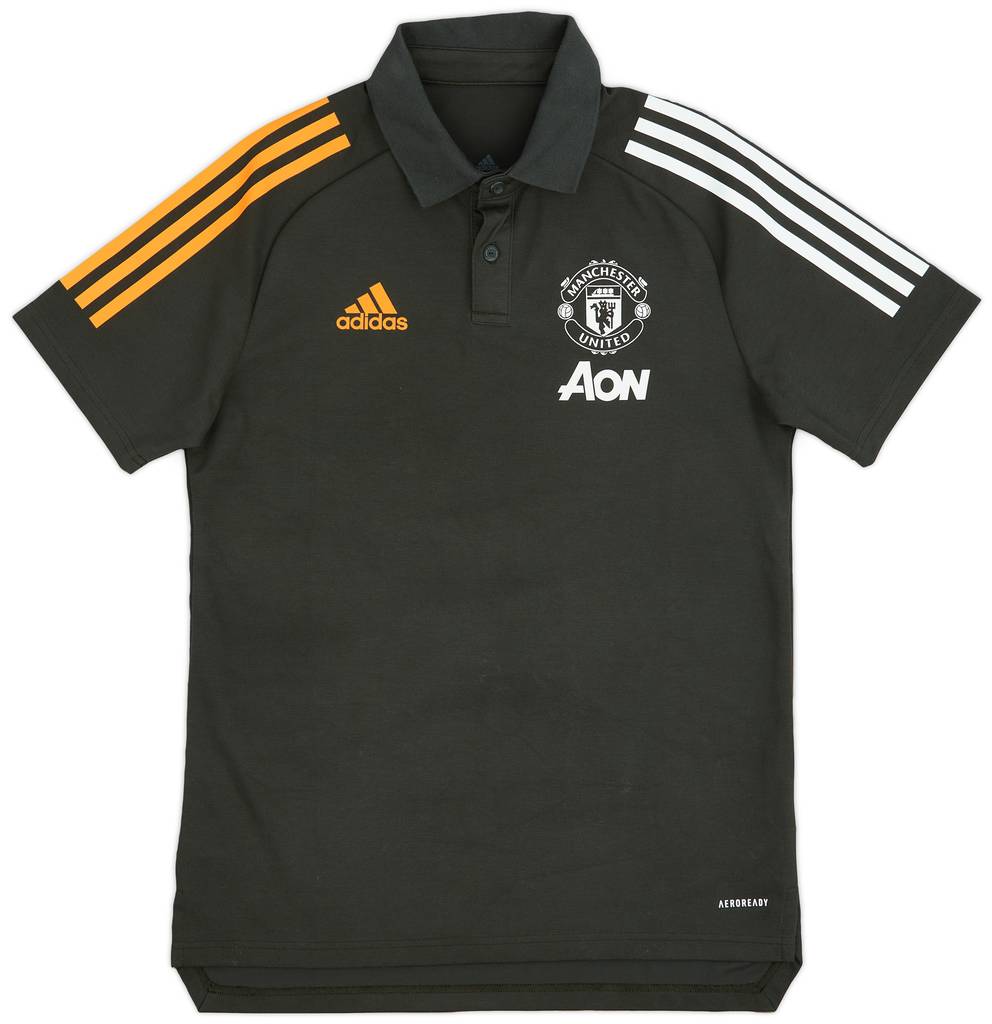 2020-21 Manchester United adidas Polo Shirt - 9/10 - (S)