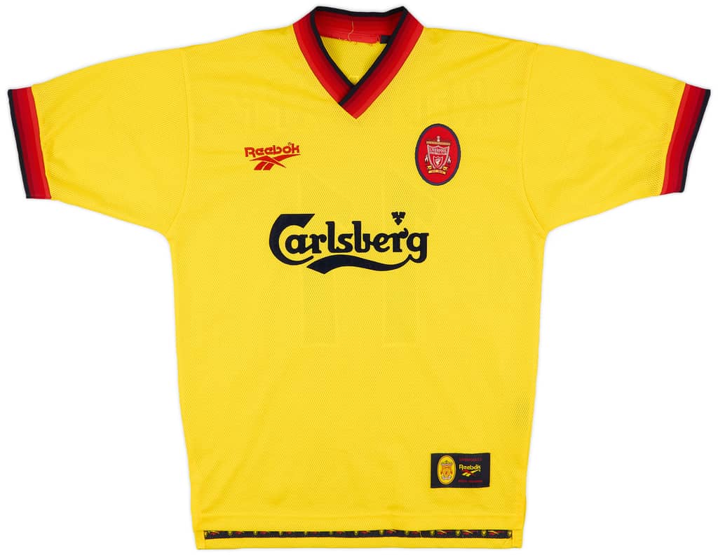 1997-99 Liverpool Away Shirt Redknapp #11 - 8/10 - (S)