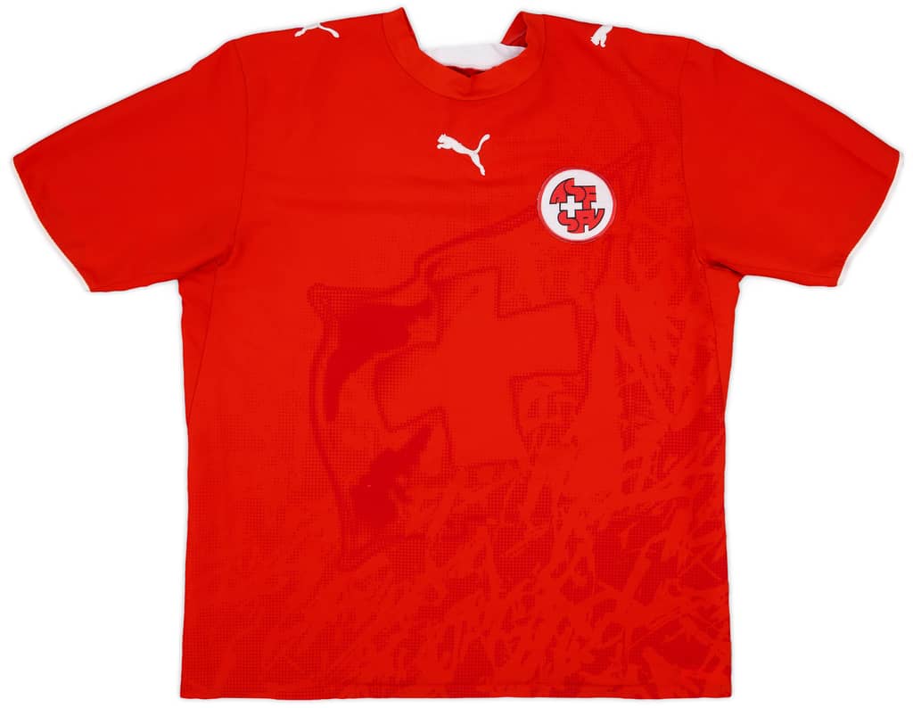 2006-08 Switzerland Home Shirt - 8/10 - (XL)
