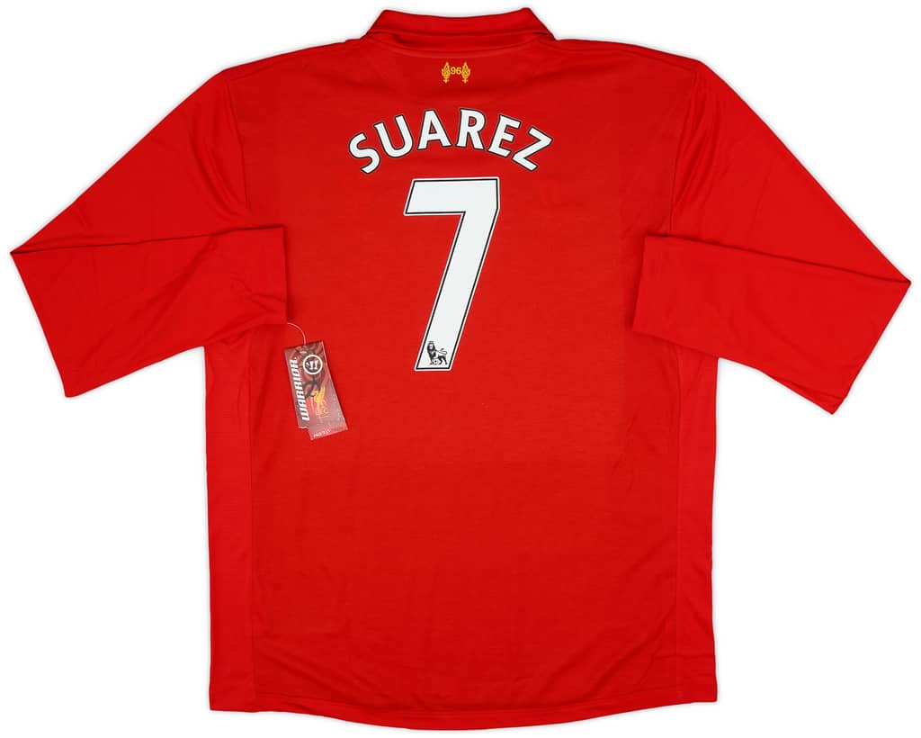 2012-13 Liverpool Home L/S Shirt Suarez #7 (XXL)