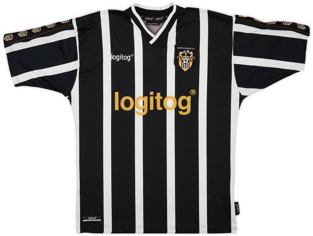 2001-02 Notts County Home Shirt - 7/10 - (XL.Boys)