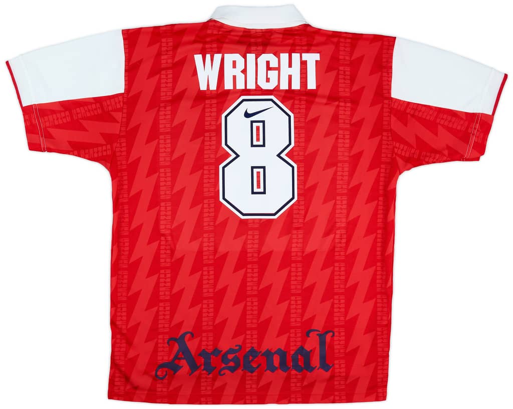 1994-96 Arsenal Home Shirt Wright #8 - 10/10 - (XL)