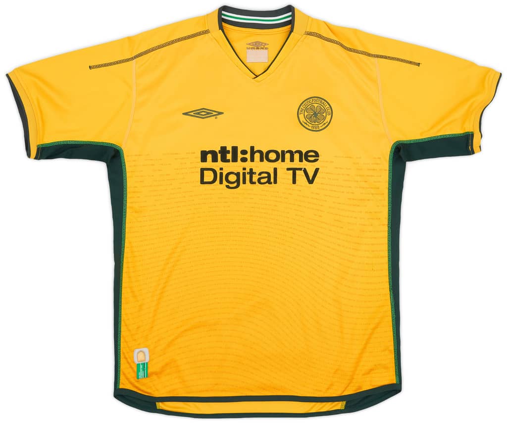 2002-03 Celtic Away Shirt Petrov #19 - 7/10 - (L)