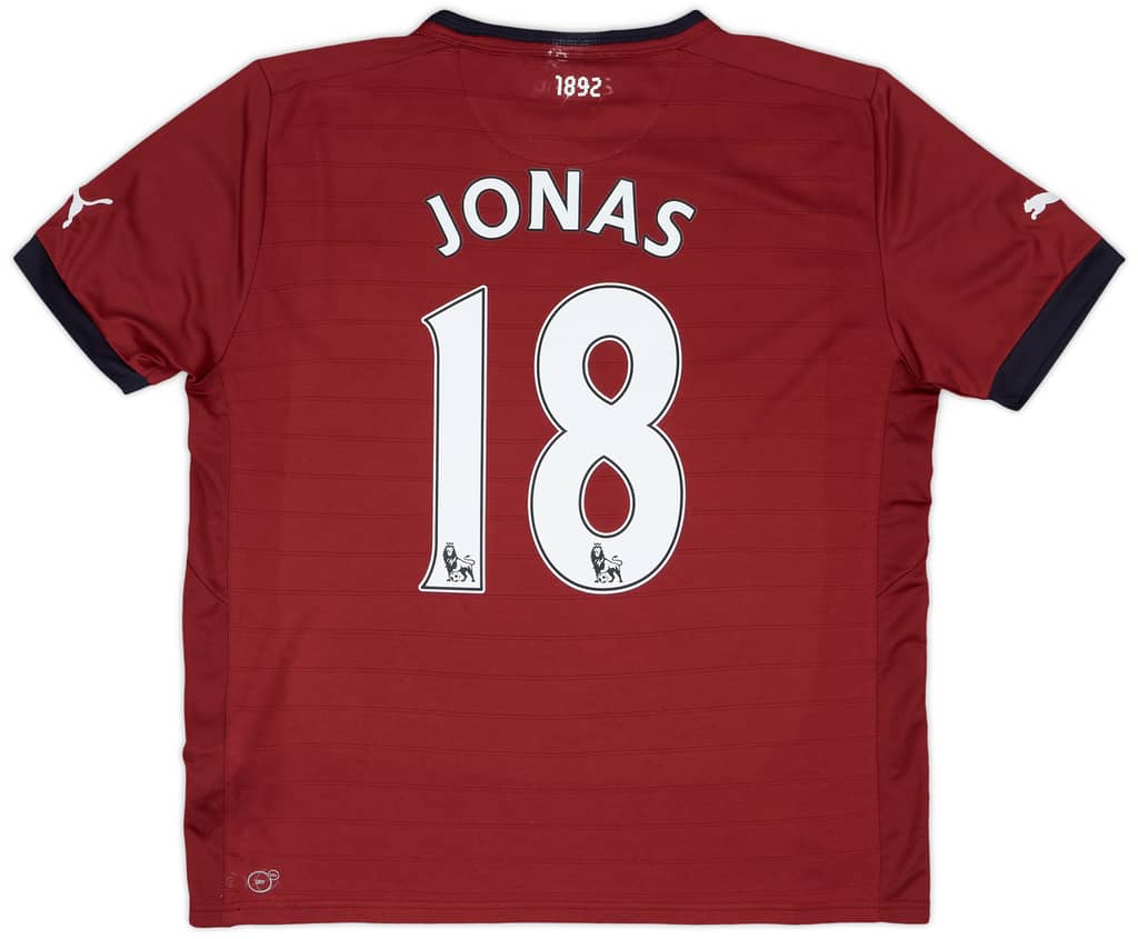 2012-13 Newcastle Away Shirt Jonas #18 - 9/10 - (M)