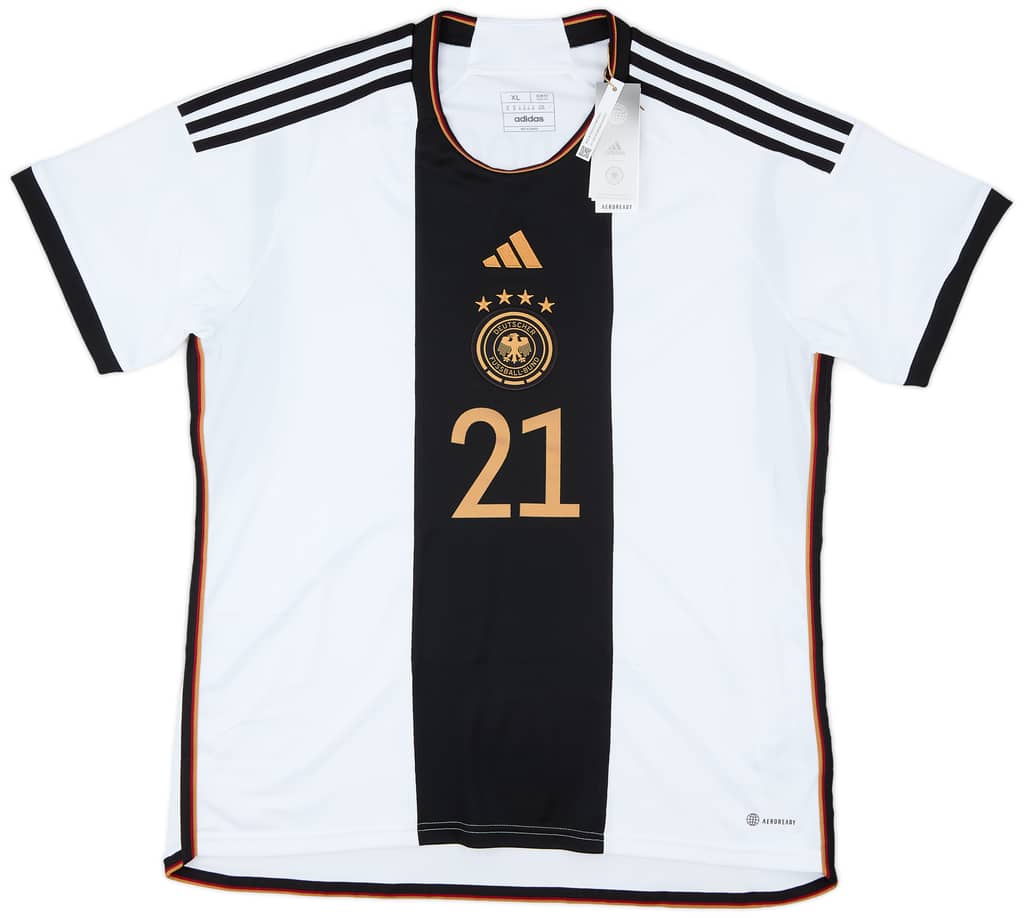 2022-23 Germany Home Shirt Gundogan #21 (XL)