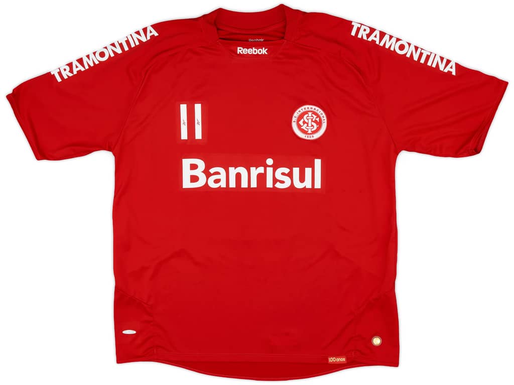 2009 Internacional Home Shirt #11 - 8/10 - (XL)