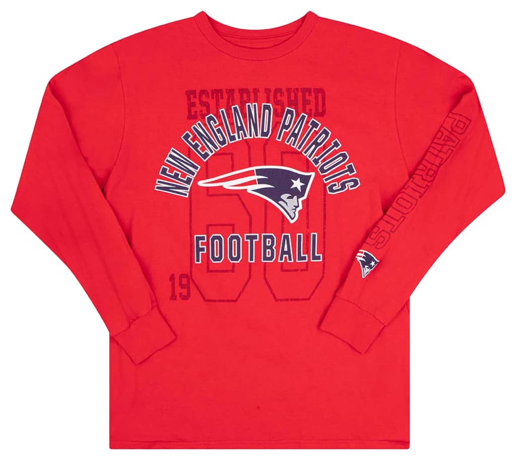 2010s New England Patriots Majestic L/S Graphic Tee L