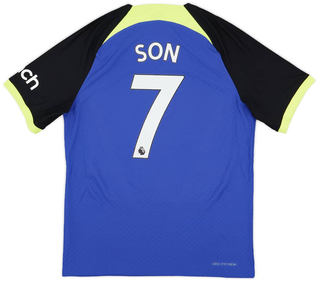 2022-23 Tottenham Authentic Away Shirt Son #7 - 10/10 - (M)