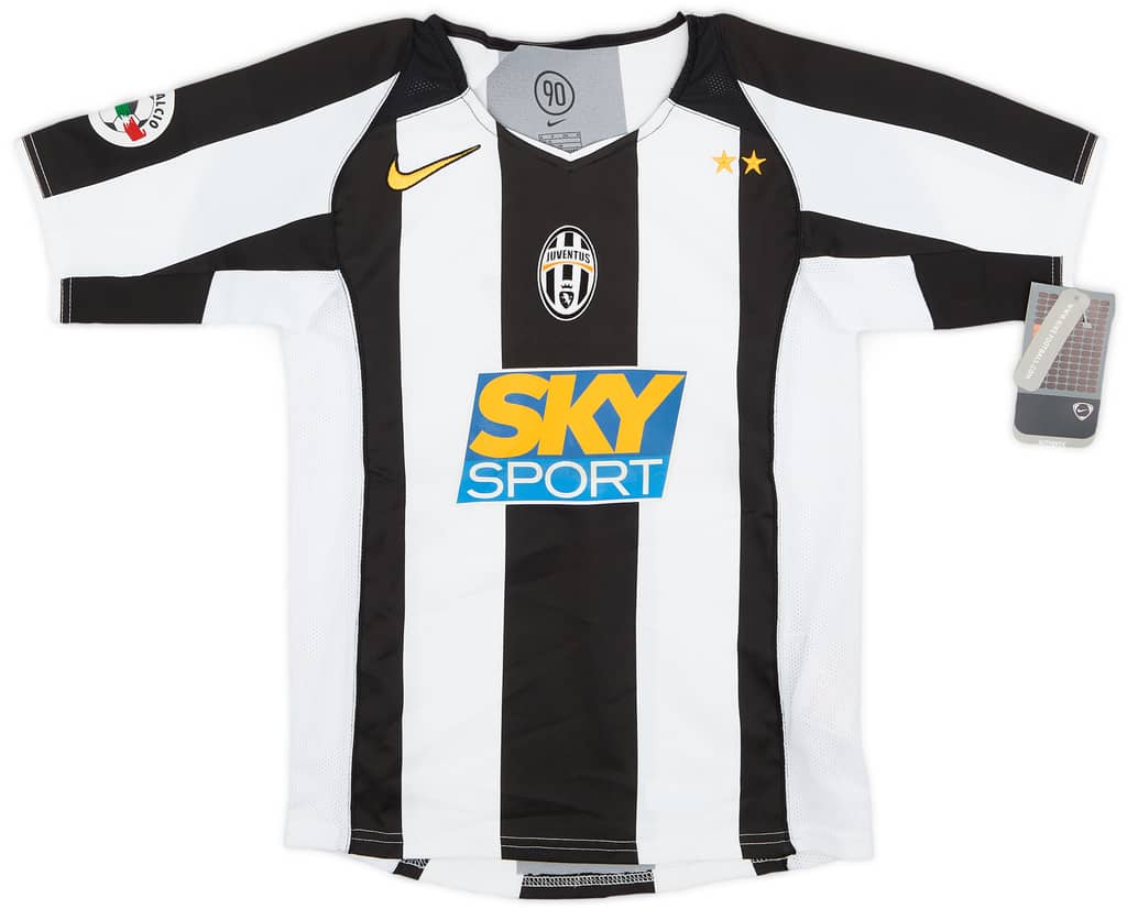 2004-05 Juventus Home Shirt (S.Boys)