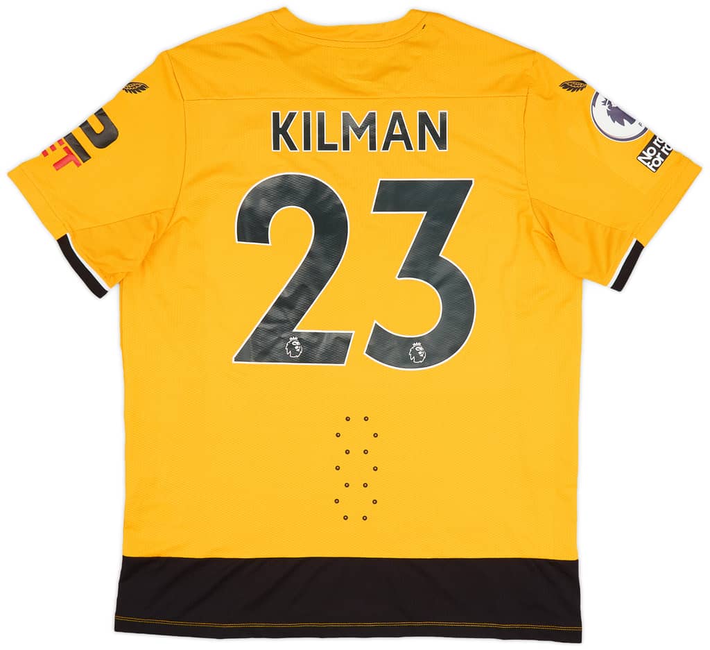 2022-23 Wolves Match Issue Home Shirt Kilman #23
