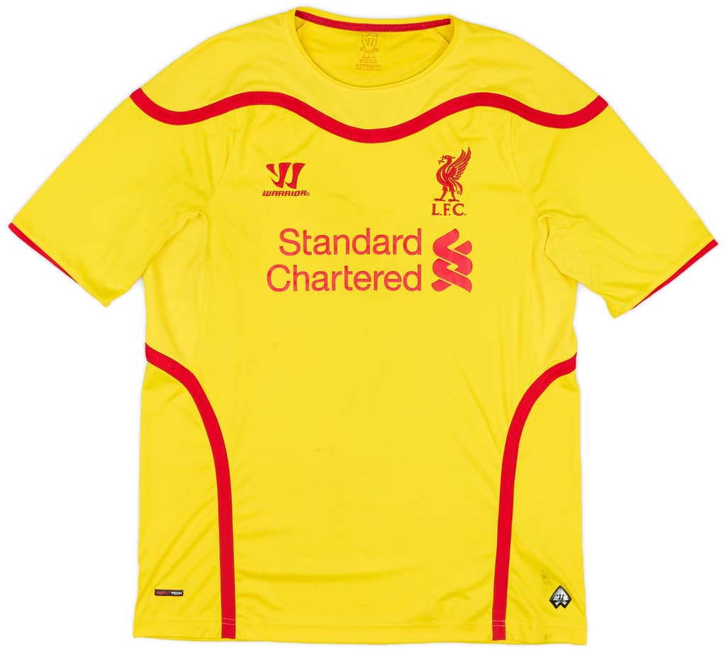 2014-15 Liverpool Away Shirt Gerrard #8 - 5/10 - (L)