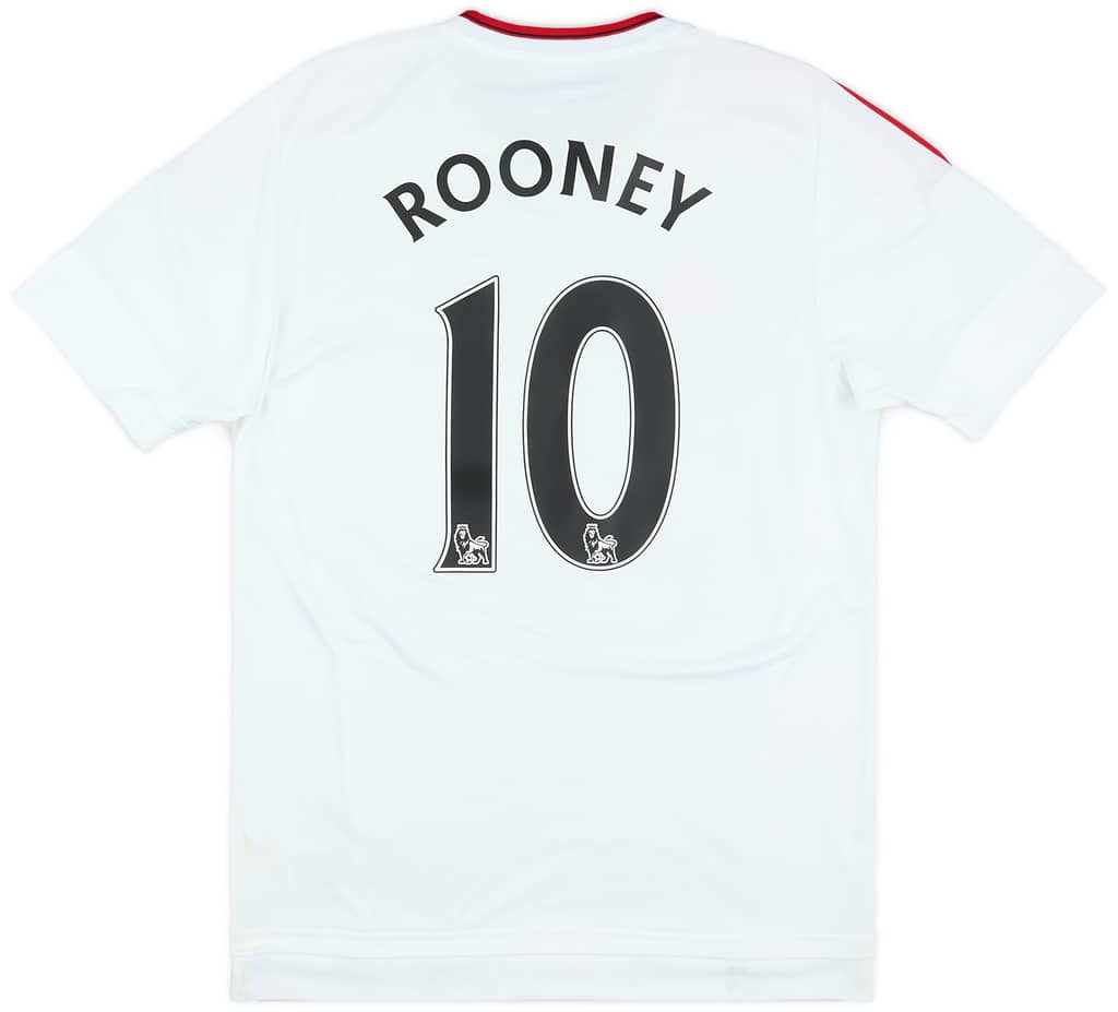 2015-16 Manchester United Away Shirt Rooney #10 - 8/10 - (M)