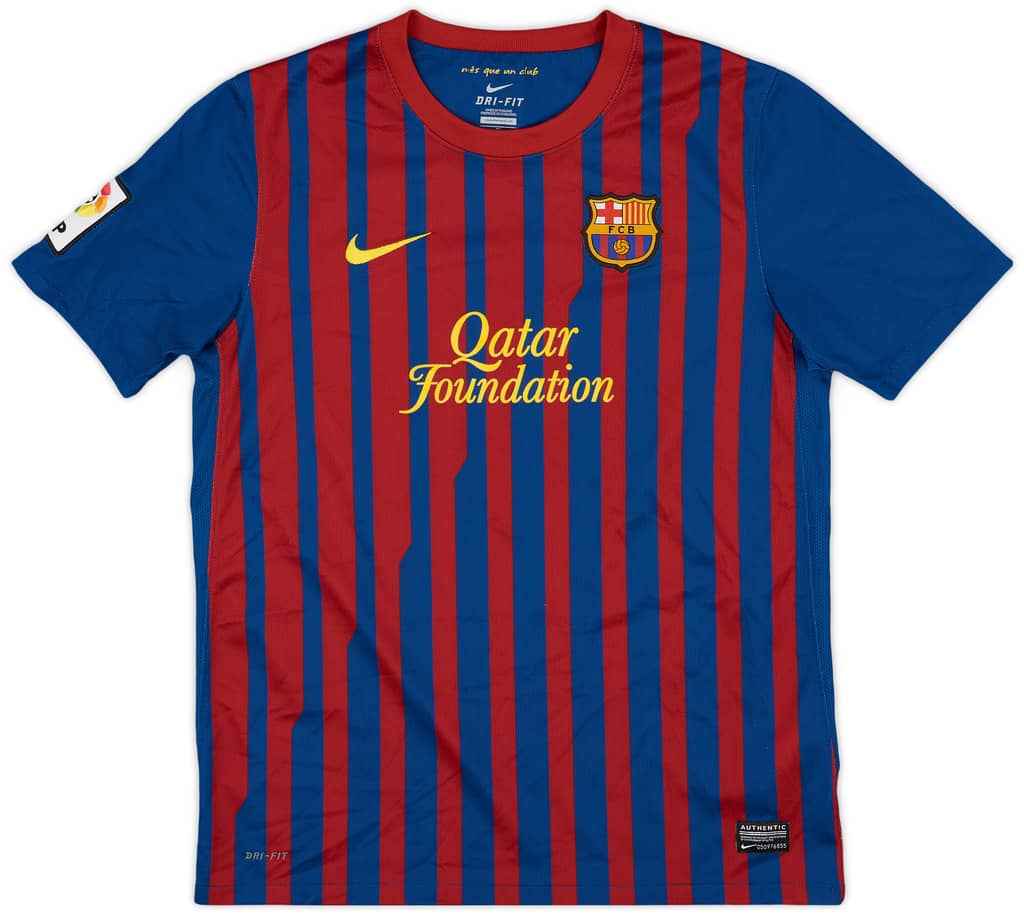 2011-12 Barcelona Home Shirt - 9/10 - (XL.Boys)