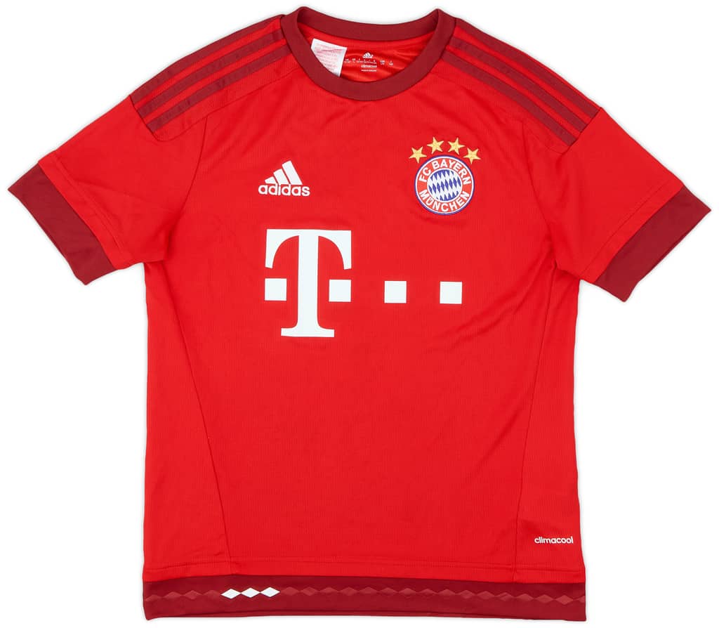 2015-16 Bayern Munich Home Shirt - 9/10 - (L.Boys)