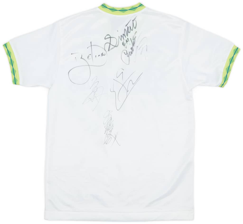 1993-94 Bellmare Hiratsuka Mizuno Signed Training Shirt - 5/10 - (M)