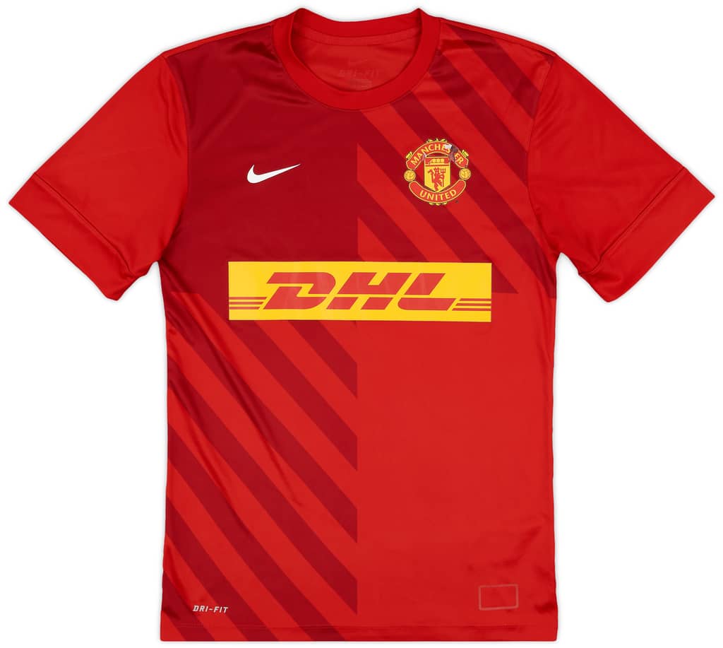 2012-13 Manchester United Nike Training Shirt - 4/10 - (S)
