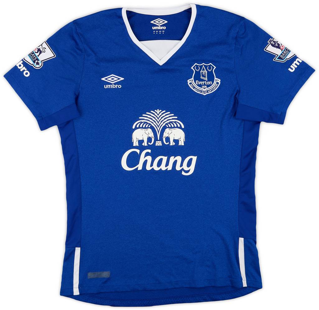 2015-16 Everton Home Shirt Lukaku #10 - 7/10 - (S)