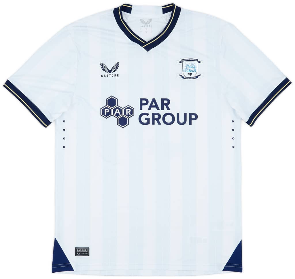 2023-24 Preston North End Match Issue Home Shirt #31