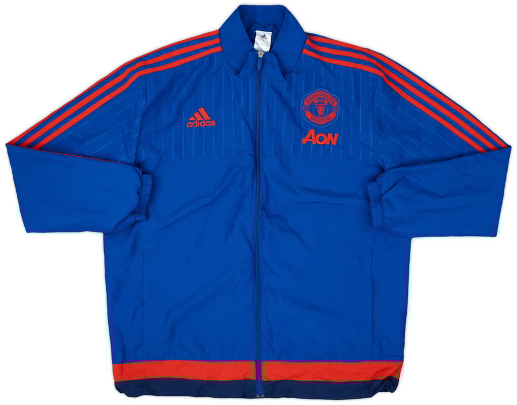 2015-16 Manchester United adidas Track Jacket - 10/10 - (L)