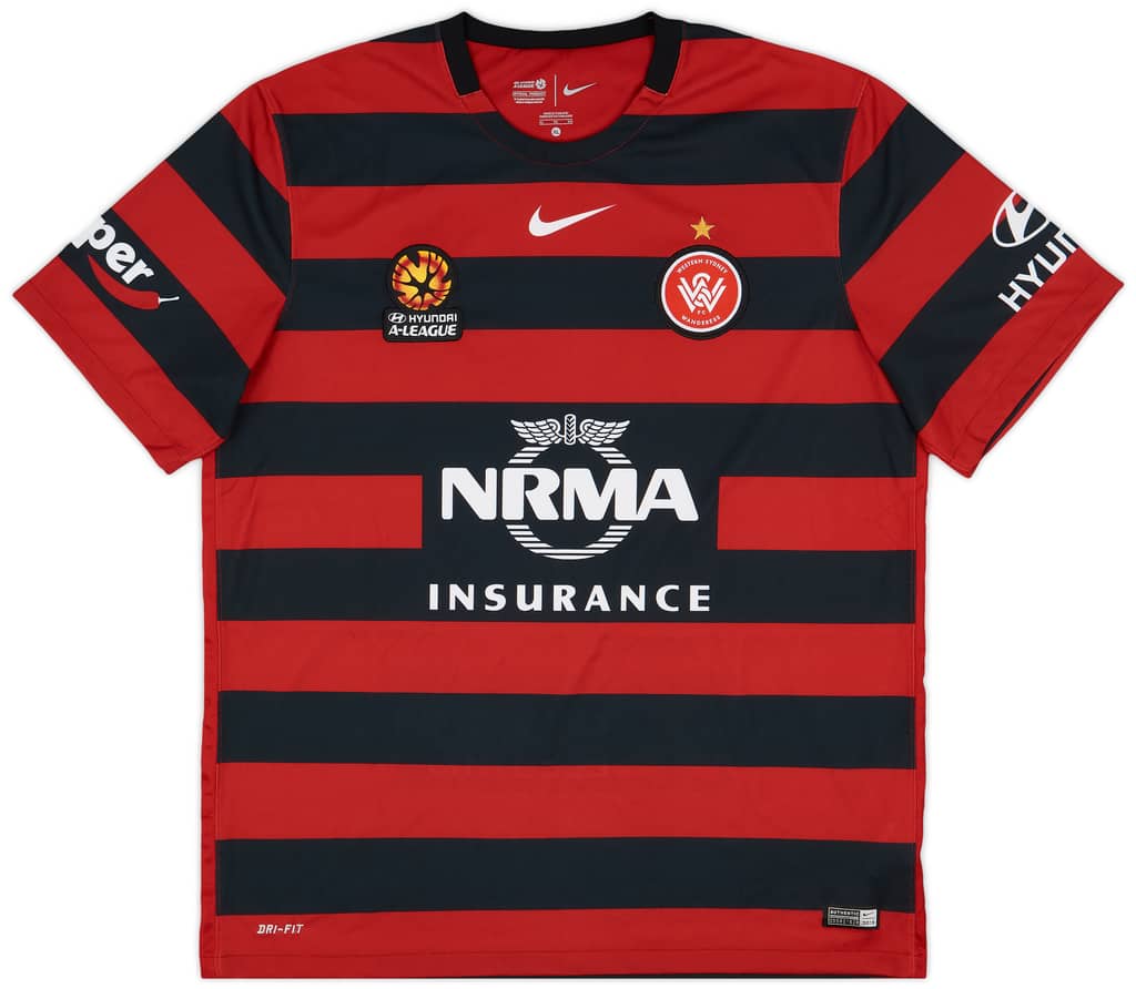 2015-16 Western Sydney Wanderers Home Shirt - 9/10 - (XL)