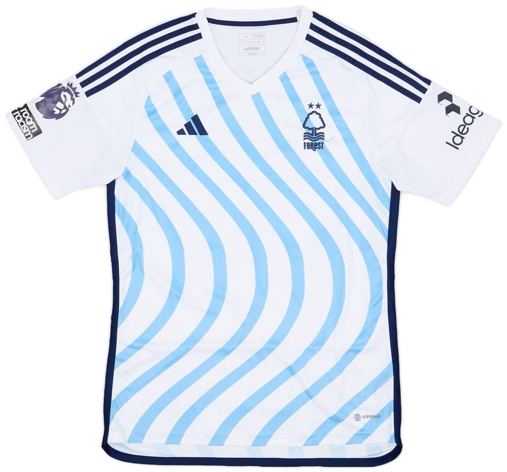 2023-24 Nottingham Forest Match Issue Home Shirt Yates #22