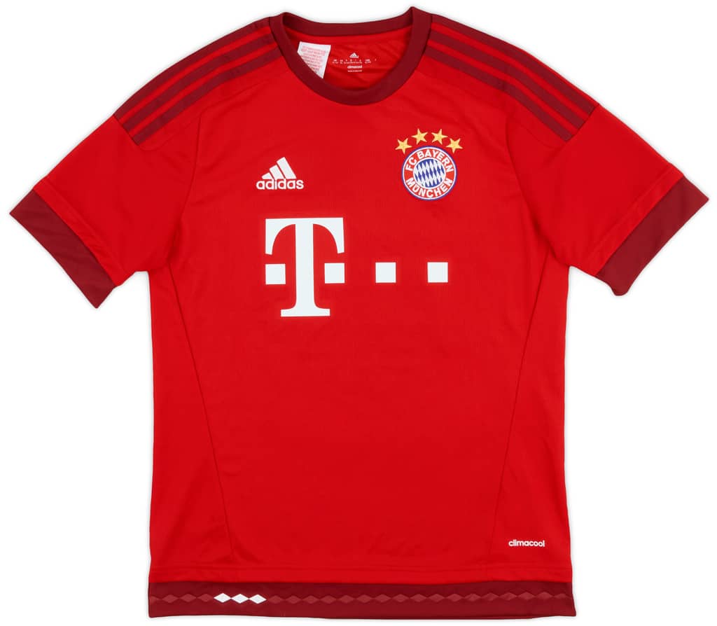 2015-16 Bayern Munich Home Shirt Vidal #23 - 8/10 - (XL.Boys)