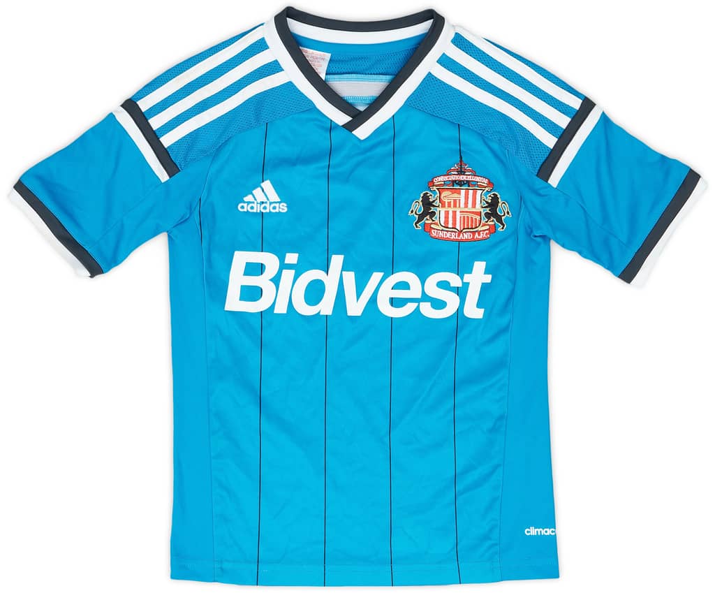 2014-15 Sunderland Away Shirt - 9/10 - (S.Boys)