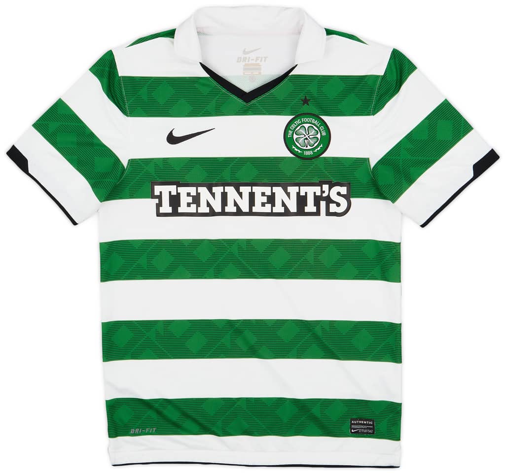 2010-12 Celtic Home Shirt - 7/10 - (S)