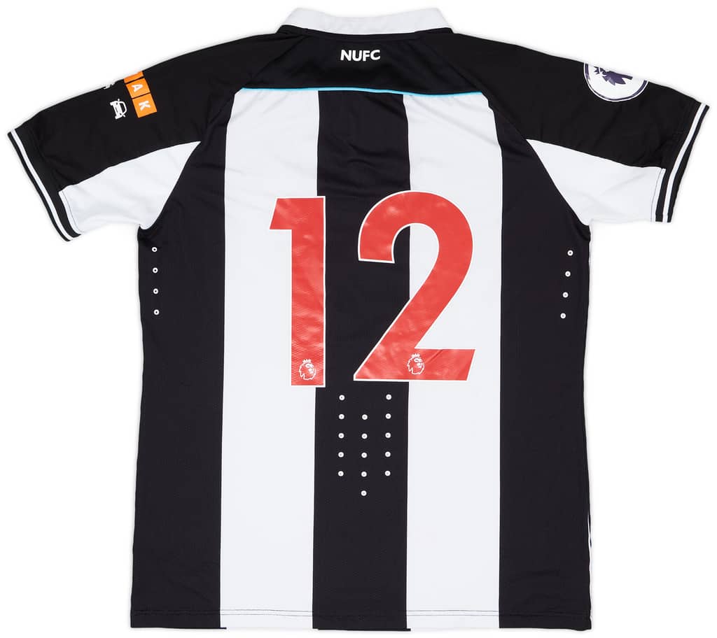 2021-22 Newcastle Match Issue Home Shirt #12