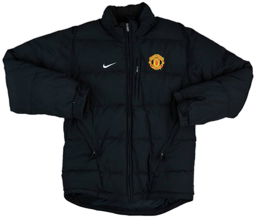 2003-04 Manchester United Nike Padded Bench Coat - 9/10 - (S)