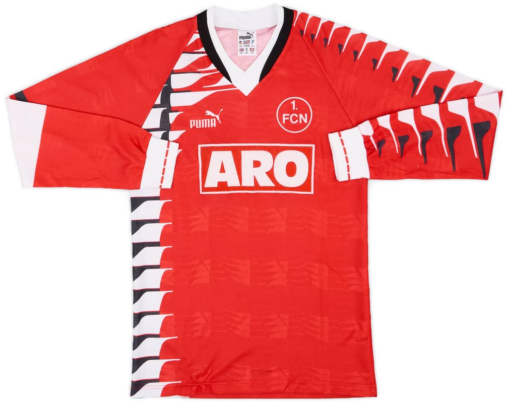 1994-95 Nurnberg Home L/S Shirt - 9/10 - (XS)