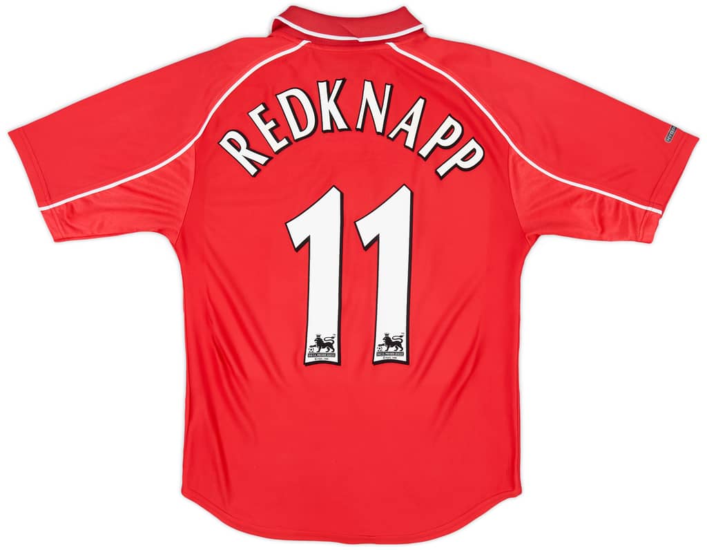 2000-02 Liverpool Home Shirt Redknapp #11 - 8/10 - (S)