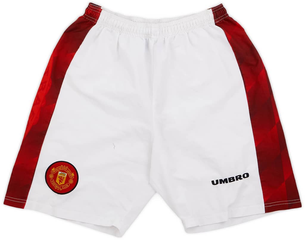 1996-97 Manchester United Home Shorts - 8/10 - (S)