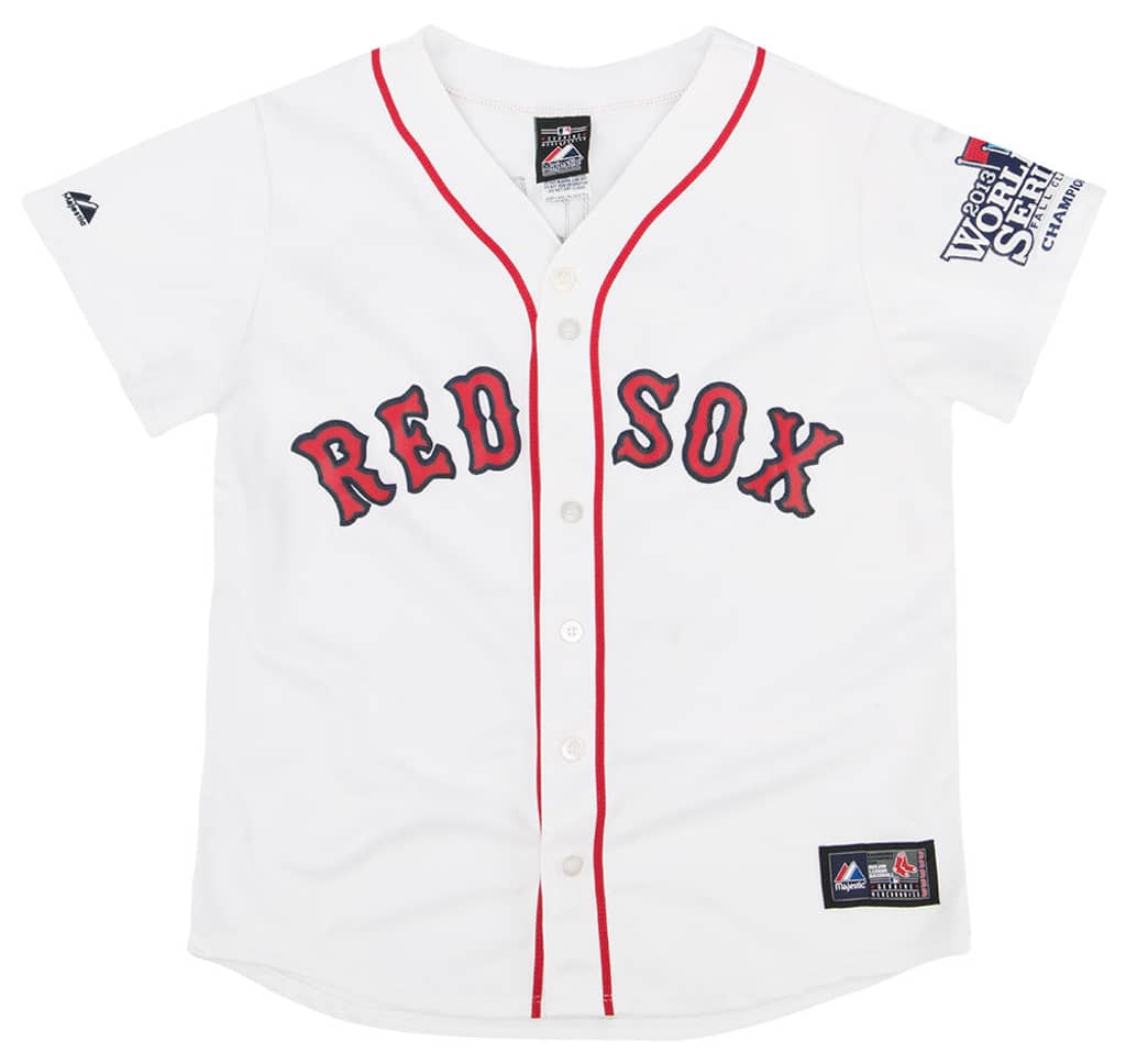 2013 Boston Red Sox Horbaczewski #7 Majestic Jersey (Home) Womens (L)