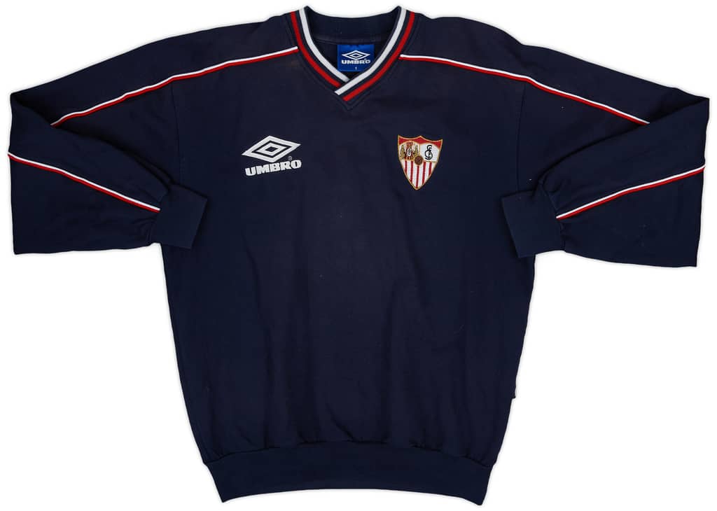 1998-99 Sevilla Umbro Sweat Top - 7/10 - (S)